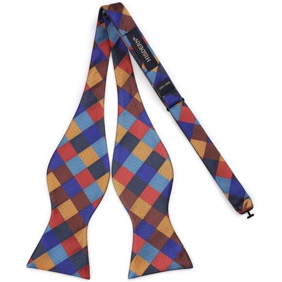 Bow Ties for Men B-02 Orange/N - Picture 4 of 6